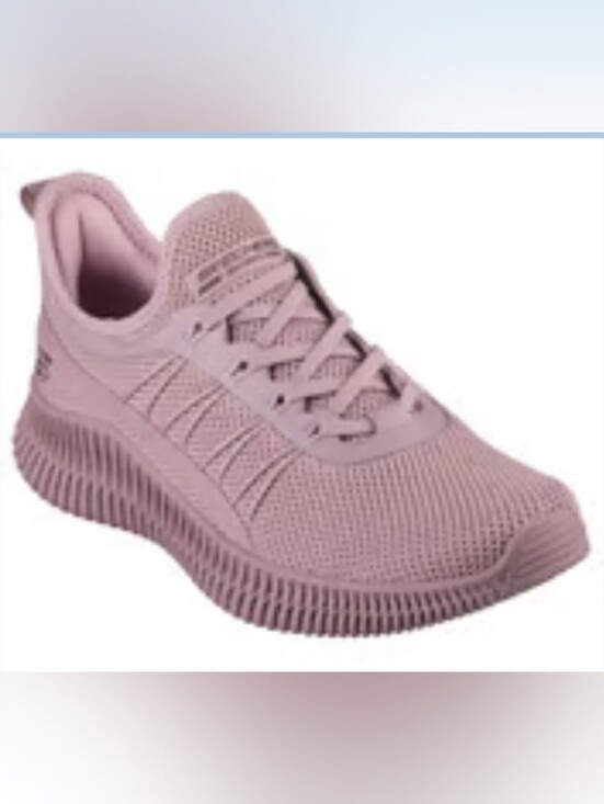 Skechers Shoes - Skechers Women's Light Pink BOBS GEO Athletic Sneakers